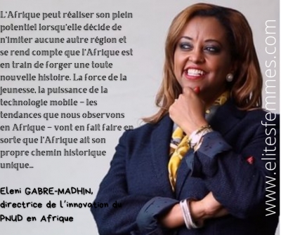 « L'Afrique peut réaliser son plein potentiel lorsqu'elle décide de n'imiter aucune autre région et se rend compte que l'Afrique est en train de forger une toute nouvelle histoire. La force de la jeunesse, la puissance de la technologie mobile – les