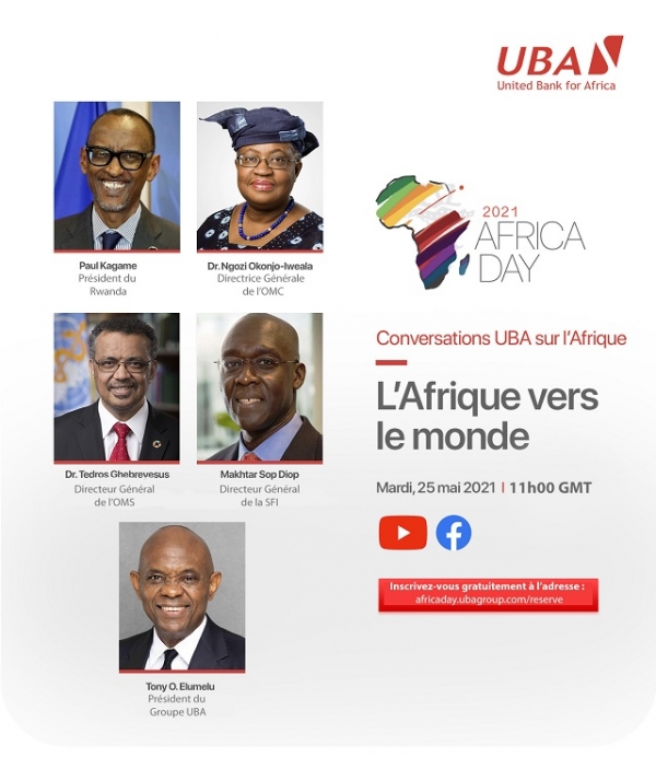 UBA Africa Conversations 2021 : L’évènement sera animé par des leaders internationaux de l’Afrique
